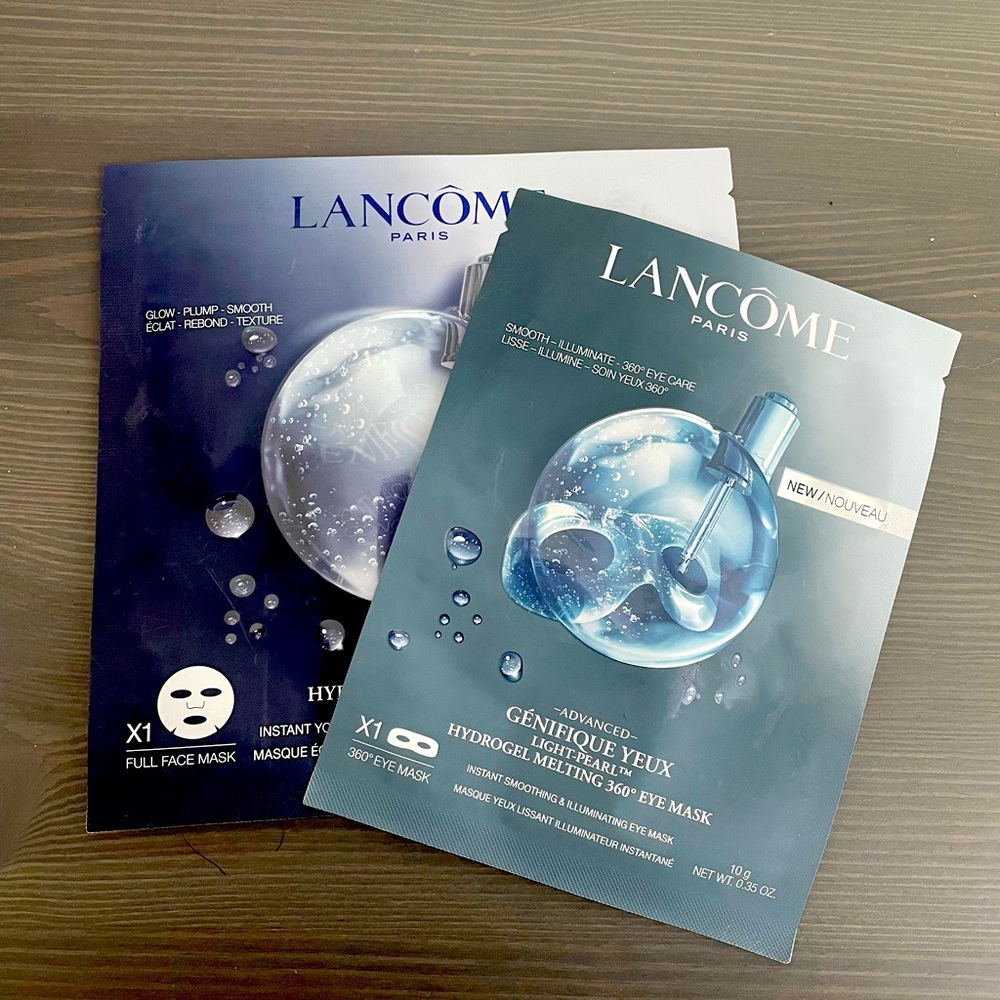 Genefique Face Mask and Eye Mask